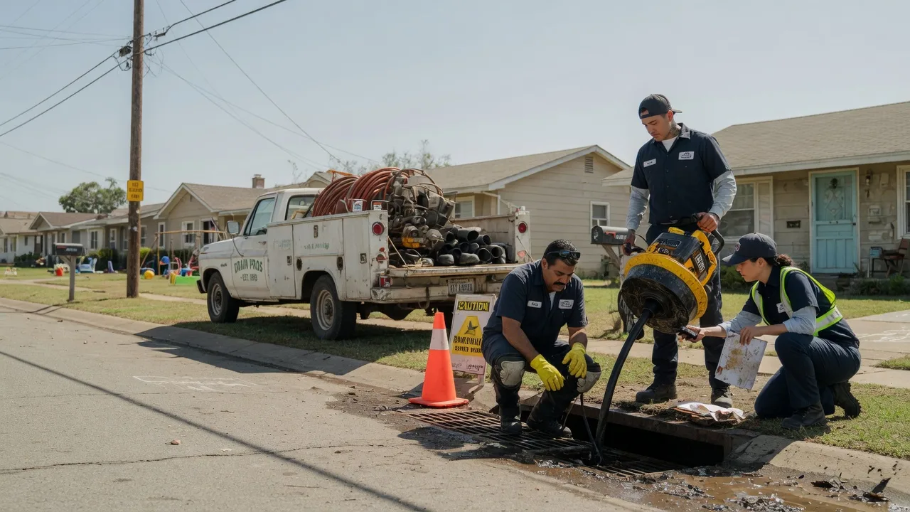 Drain Cleaning in Barry, TX near me
